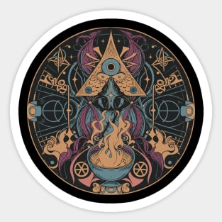 Dark Arts Unleashed: Black Magic Revelations Sticker